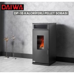 DAİWA DP-16 PELET SOBASI KALORİFERLİ (Ücretsiz Kargo)