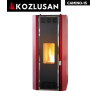Kozlusan Camino-15 Camlı Sulu Sistem Pelet Sobası (Kaloriferli)