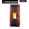 Kozlusan Camino-25 Camlı Sulu Sistem Pelet Sobası (Kaloriferli)