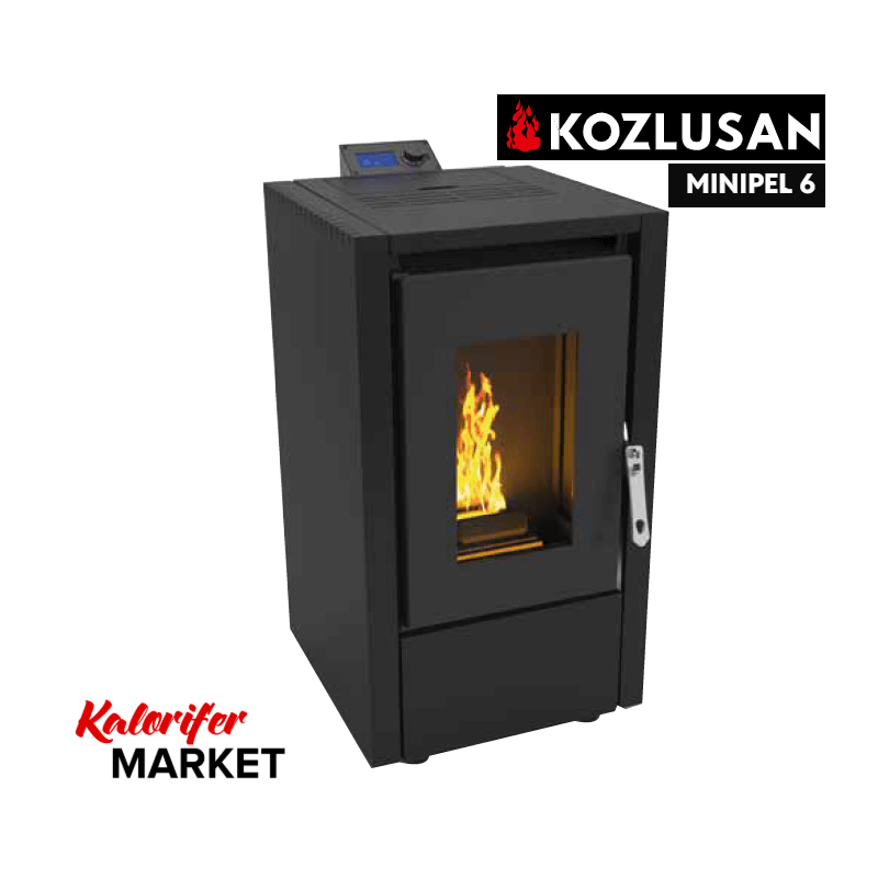 Kozlusan Minipel-6 Sıcak Hava Üflemeli Pelet Sobası (Fanlı)