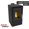 Kozlusan Minipel-6 Sıcak Hava Üflemeli Pelet Sobası (Fanlı)