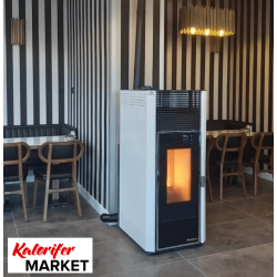 Kozlusan Sardes-22 Sıcak Hava Üflemeli Pelet Sobası (Fanlı)