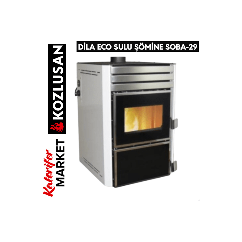 KOZLUSAN DİLA ECO ŞÖMİNELİ KAT KALORİFER SOBASI