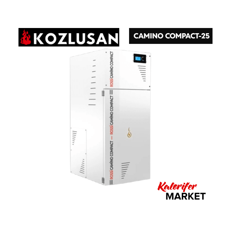 Kozlusan Camino Compact -25 kw Sulu Sistem Pelet Kazanı