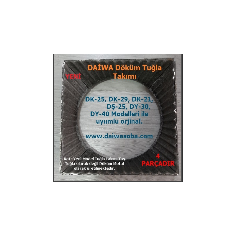 DAİWA DÖKÜM TUĞLA TAKIMI 10 kg (KARGO BEDAVA)