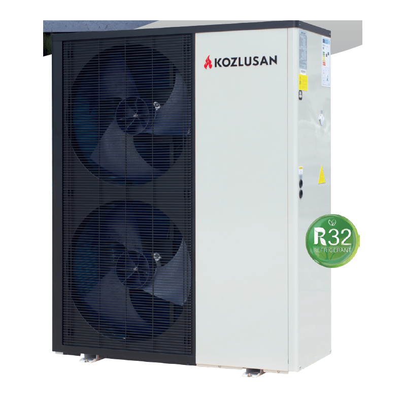 KOZLUSAN SPIL 36 KW R32 EVI DC trifaze INVERTER ISI POMPASI (ÜCRETSİZ KARGO)