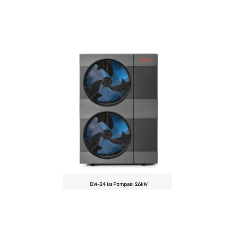 DAİWA DW-24 ISI POMPASI 26 KW A+++ PANASONİC INVERTER (Ücretsiz Kargo)
