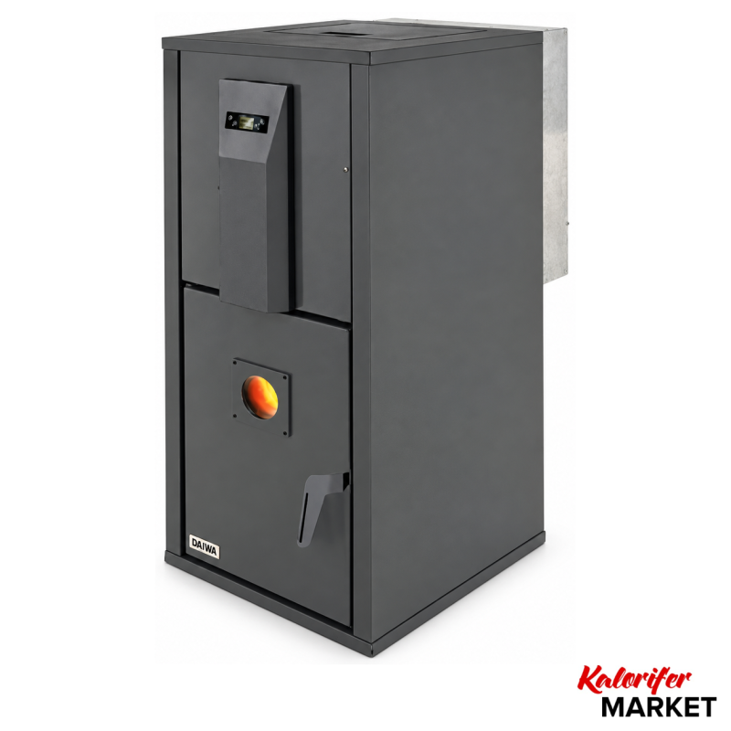 DAİWA DP-40 PELET KAZANI KALORİFERLİ OTOMATİK TEMİZLEMELİ