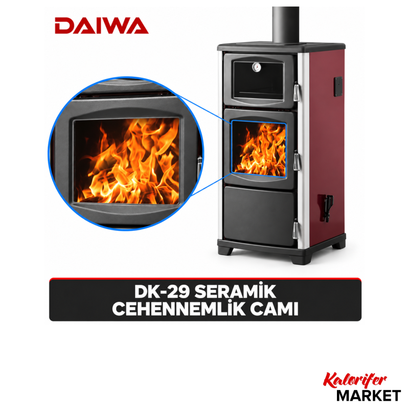 DAİWA DK-29 SERAMİK CEHENNEMLİK CAMI