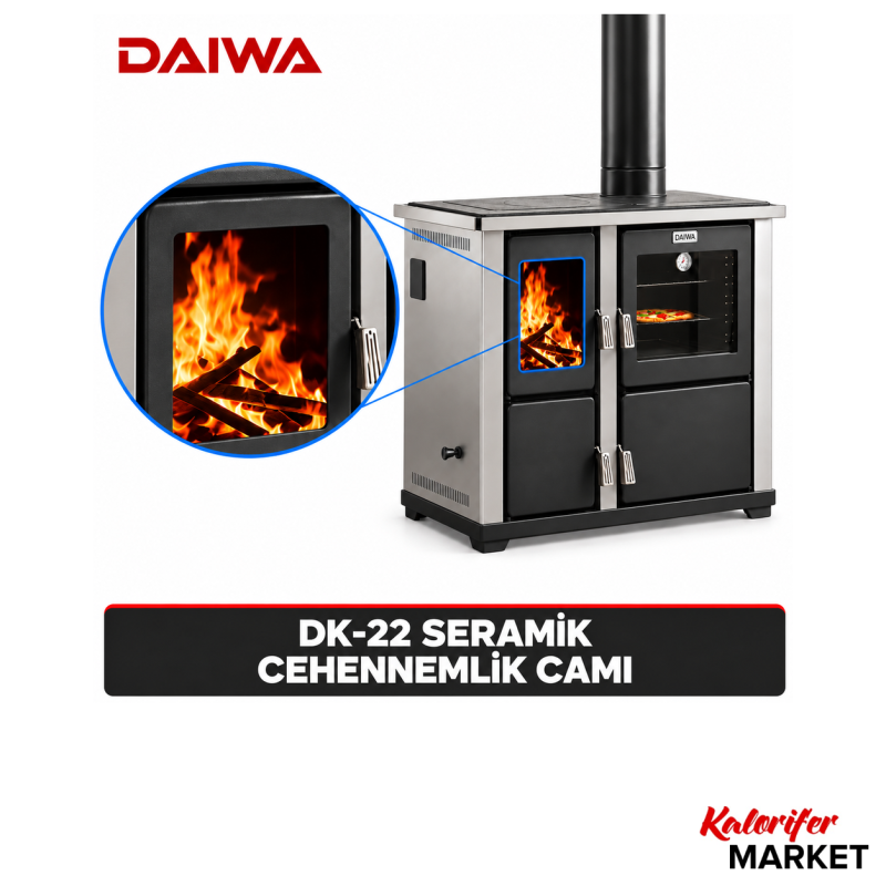 DAİWA DK-22 SERAMİK CEHENNEMLİK CAMI