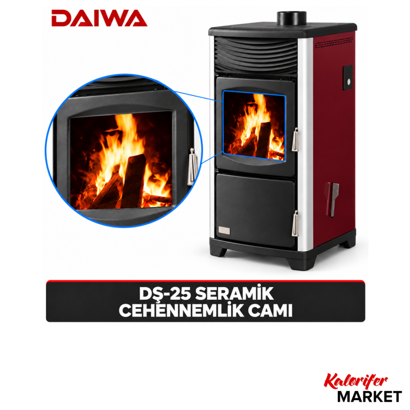 DAİWA DŞ-25 SERAMİK CEHENNEMLİK CAMI (KARGO BEDAVA)